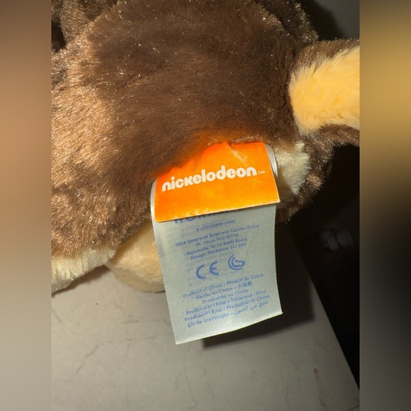 Nickelodeon Plush Dog Toy - Brown and Cream - Picture 5 of 6